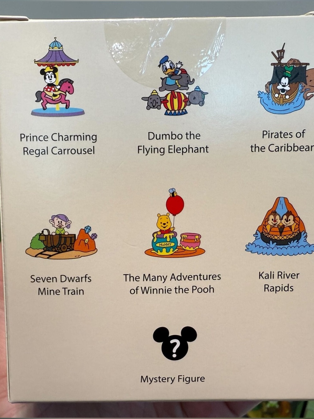 Disneyland/world mystery figure box
